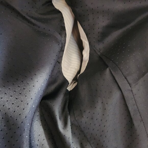 Banana Republic Single Breast Cotton-Blend Navy Suit Blazer 2P - Picture 14 of 14